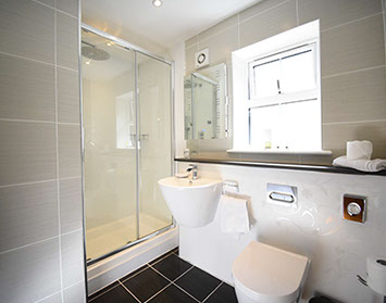 Heatherfield House Bed and Breakfast Accommodation near Portree features Luxury Shower Rooms