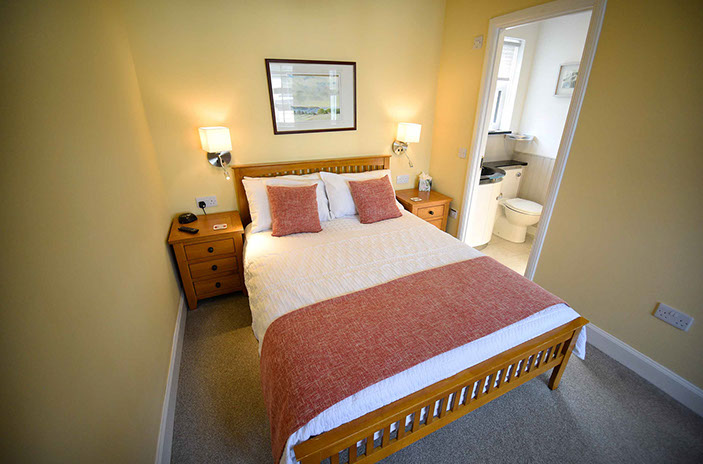 Our Self Catering Accommodation near Portree contains a King Size Double Bedroom 