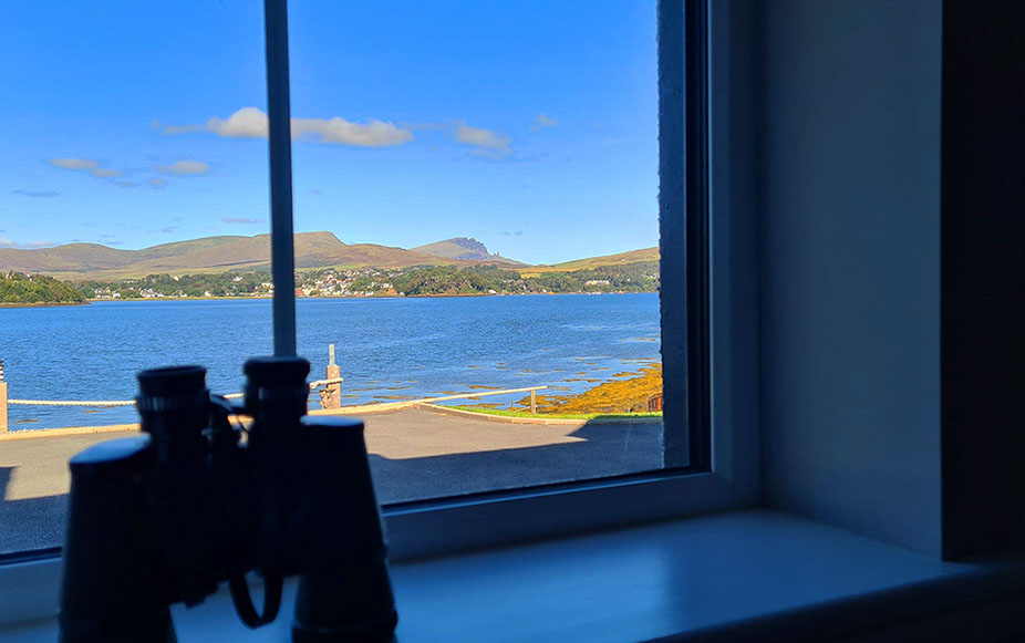 Heatherfield House Bed and Breakfast near Portree offers stunning sea views of the Isle of Skye to guests